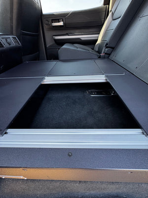 2007-2021 Toyota Tundra CrewMax Rear Seat Delete — CargoKits