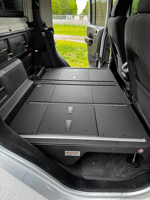 2020+ Jeep Gladiator JT Rear Seat Delete Kit — CargoKits