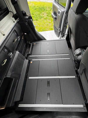 2020+ Jeep Gladiator JT Rear Seat Delete Kit — CargoKits