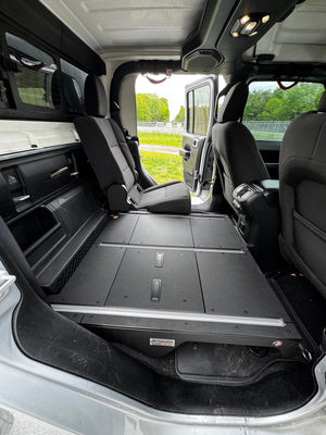 2020+ Jeep Gladiator JT Rear Seat Delete Kit — CargoKits