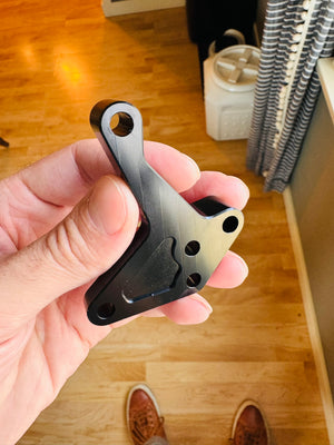 GT Backwoods Disc Brake Adapter — flat mount detail