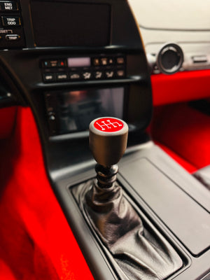 C4 Corvette Shift Knob — installed on shifter