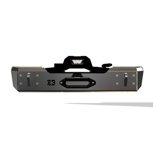 2018+ Jeep Wrangler JL & Gladiator JT Front Bumper with Winch Plate — GateKeeper Gauntlet