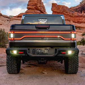 2020+ Jeep Gladiator JT Flush Mount LED Tail Lights — ORACLE Lighting V2, Low-Profile Plug-and-Play