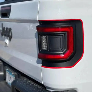 2020+ Jeep Gladiator JT Flush Mount LED Tail Lights — ORACLE Lighting V2, Low-Profile Plug-and-Play