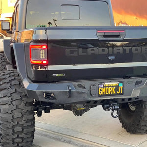 2020+ Jeep Gladiator JT Flush Mount LED Tail Lights — ORACLE Lighting V2, Low-Profile Plug-and-Play
