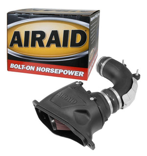 2014-2018 Chevrolet Corvette C7 6.2L Cold Air Intake with Tube — Airaid Oiled Red Media (250-274)