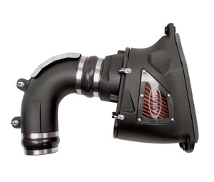 2014-2018 Chevrolet Corvette C7 6.2L Cold Air Intake with Tube — Airaid Oiled Red Media (250-274)