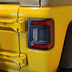 2018+ Jeep Wrangler JL Flush Mount LED Tail Lights — ORACLE Lighting V2, Low-Profile Plug-and-Play