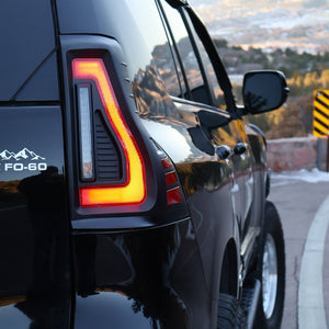 2010-2023 Lexus GX460 & Toyota Prado Flush Mount Lensless LED Tail Lights — ORACLE Lighting Sequential Turn Signals