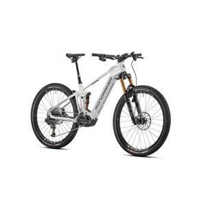 Mondraker Crafty Carbon RR SL e-MTB Enduro/All-Mountain Bike, Silver/White — ZEITBIKE