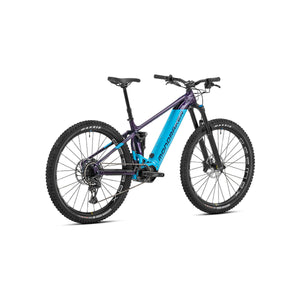Mondraker Dusk R SE e-MTB Enduro Bike, Deep Purple/Light Blue — ZEITBIKE