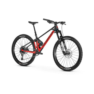 Mondraker Foxy Carbon R Enduro Mountain Bike, Cherry Red/Carbon — ZEITBIKE