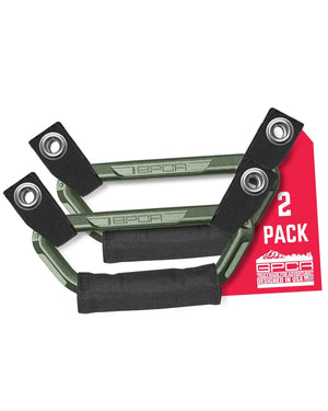 2007-2023 Jeep Wrangler Foldable Grab Handles, Color — GPCA GP-Grip PRO