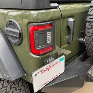 2018+ Jeep Wrangler JL Flush Mount LED Tail Lights — ORACLE Lighting V2, Low-Profile Plug-and-Play