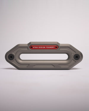 Billet Aluminum Hawse Winch Fairlead — 10" Bolt Pattern, Synthetic Rope — Utah Design Foundry