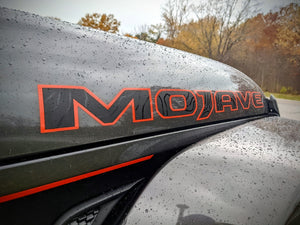 Jeep Gladiator Mojave Factory Hood Decal Overlay Pair — Topographical — L&B Designworks