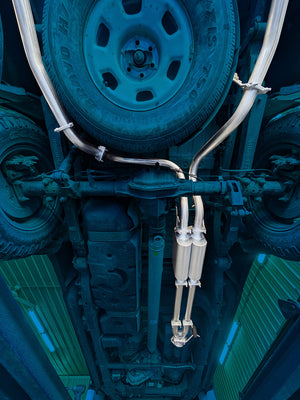 2015-2022 Chevrolet Colorado V6 Stainless Dual Cat-Back Exhaust — MPI Exhaust Technologies