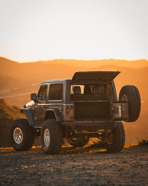 2018+ Jeep Wrangler JL 2-Door Interior Cargo Rack — Utah Design Foundry