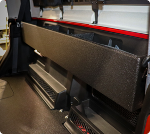 2020+ Jeep Gladiator JT Rear Wall Shelf — Backseat Delete