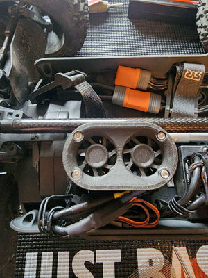 Arrma 4s V2.5 30Thirty Dual Fan Kit — close-up detail