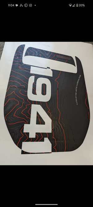 Jeep Wrangler 392 & Gladiator JT Hood Decal — Topographic Mojave 1941 Blackout — L&B Designworks