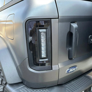 2021-2025 Ford Bronco Flush Mount LED Tail Lights — ORACLE Lighting V2, Low-Profile 1,400 Lumens