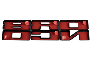 2021+ Ford Bronco Grille Lettering Overlay Kit, Bronze — Ford Racing (M-1447-BLBR)