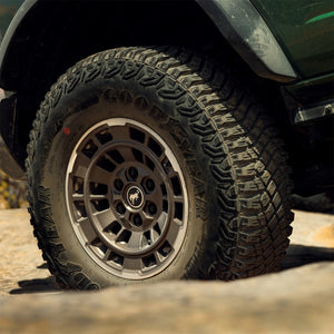 2021-2023 Ford Bronco 17x8.5 Wheel Kit, Sinister Bronze — Ford Racing (M-1007K-P1785BRN)