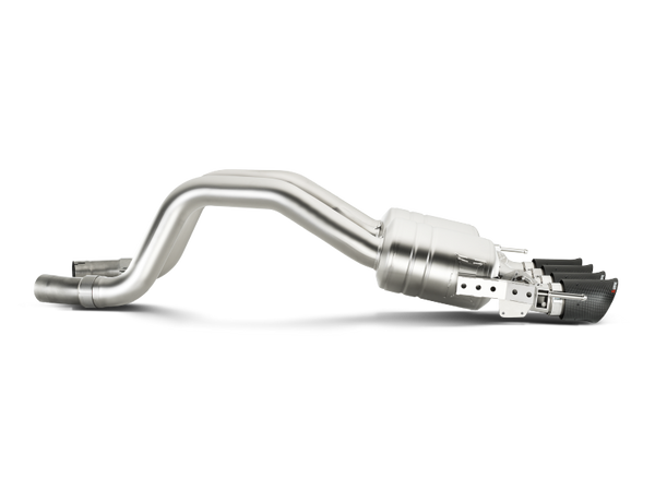 Akrapovic 14-17 Chevrolet Corvette Z06 (C7) Slip-On Line (Titanium) w/ Carbon Tips MTP-CO/TI/2