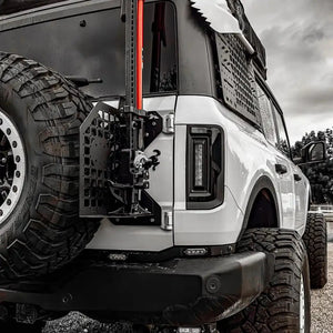 2021-2025 Ford Bronco Flush Mount LED Tail Lights — ORACLE Lighting V2, Low-Profile 1,400 Lumens