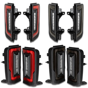 2021-2025 Ford Bronco Flush Mount LED Tail Lights — ORACLE Lighting V2, Low-Profile 1,400 Lumens