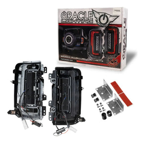 2021-2025 Ford Bronco Flush Mount LED Tail Lights — ORACLE Lighting V2, Low-Profile 1,400 Lumens