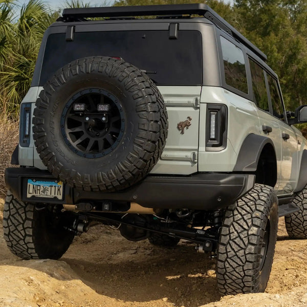 V2 | 2021-2025 Ford Bronco Flush Mount LED Tail Lights - Low Profile | 1,400 Lumens