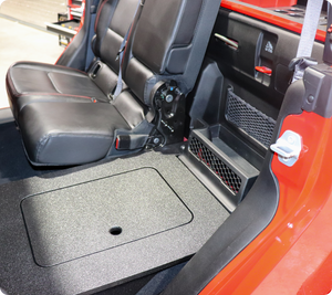 2020+ Jeep Gladiator JT Rear Seat Delete 40% — Backseat Delete Trail Mate