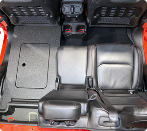 2020+ Jeep Gladiator JT Rear Seat Delete 40% — Backseat Delete Trail Mate