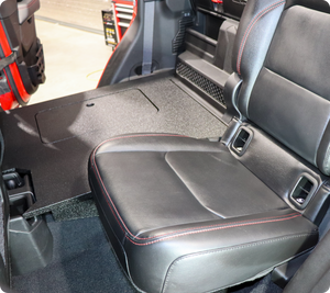 2020+ Jeep Gladiator JT Rear Seat Delete 60% — Backseat Delete Gear Hauler