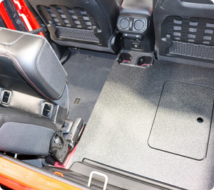 2020+ Jeep Gladiator JT Rear Seat Delete 60% — Backseat Delete Gear Hauler