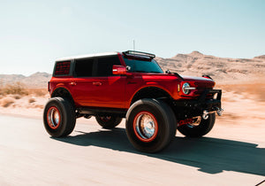 2021+ Ford Bronco 4WD Forged Control Arm Kit, Without Sasquatch Package — Belltech (252003)