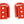 Ford Racing 21-23 Bronco Rear Tow Hook Pair - Red M-18954-BTHR