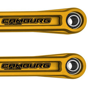 2021-2023 Ford Bronco KINETIK Rear Billet Lower Trailing Arm Kit, Gold — Camburg (CAM-120032-GLD)