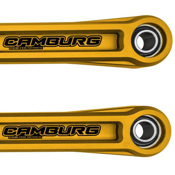 Camburg Ford Bronco 21-23 KINETIK Series Rear Billet Lower Trailing Arm Kit (Gold) CAM-120032-GLD