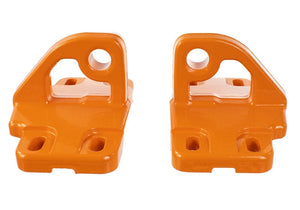 2021+ Ford Bronco Front Bumper Tow Hooks, Orange Pair — Ford Racing (M-18954-BO)