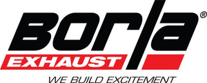 2021-2022 Ford Bronco 2.7L V6 4WD Axle-Back Exhaust — Borla ATAK, Bright Chrome Tips (11978)