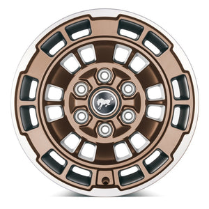 2021-2023 Ford Bronco 17x8.5 Wheel Kit, Sinister Bronze — Ford Racing (M-1007K-P1785BRN)