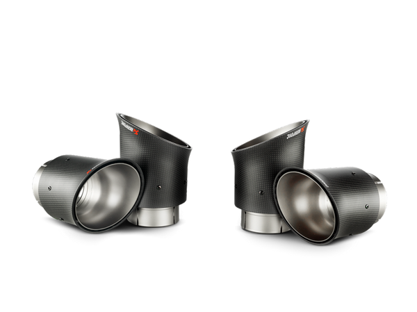 Akrapovic 14-17 Chevrolet Corvette Z06 (C7) Slip-On Line (Titanium) w/ Carbon Tips MTP-CO/TI/2