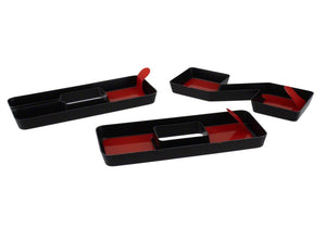 2021+ Ford Bronco Grille Lettering Overlay Kit, Black — Ford Racing (M-1447-BLMB)