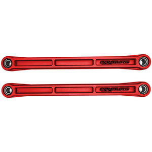 2021-2023 Ford Bronco KINETIK Rear Billet Lower Trailing Arm Kit, Red — Camburg (CAM-120032-RED)