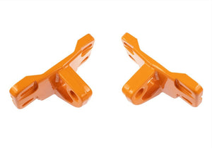 2021+ Ford Bronco Front Bumper Tow Hooks, Orange Pair — Ford Racing (M-18954-BO)