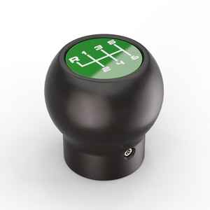 Jeep JL/JT Shift Knob in Green, isometric view